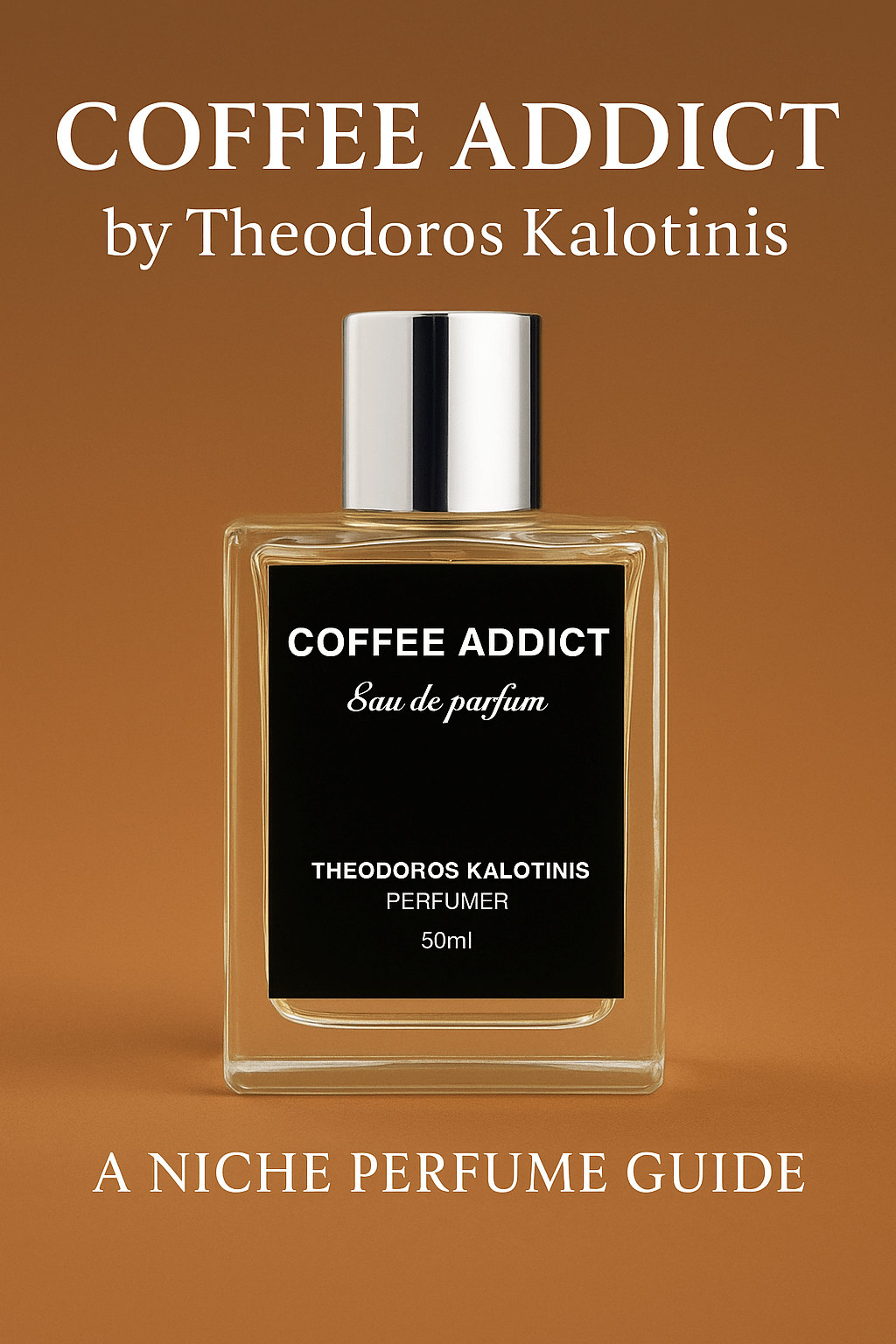 Coffee Addict perfume by Theodoros Kalotinis - niche fragrance with coffee, vanilla and gourmand notes