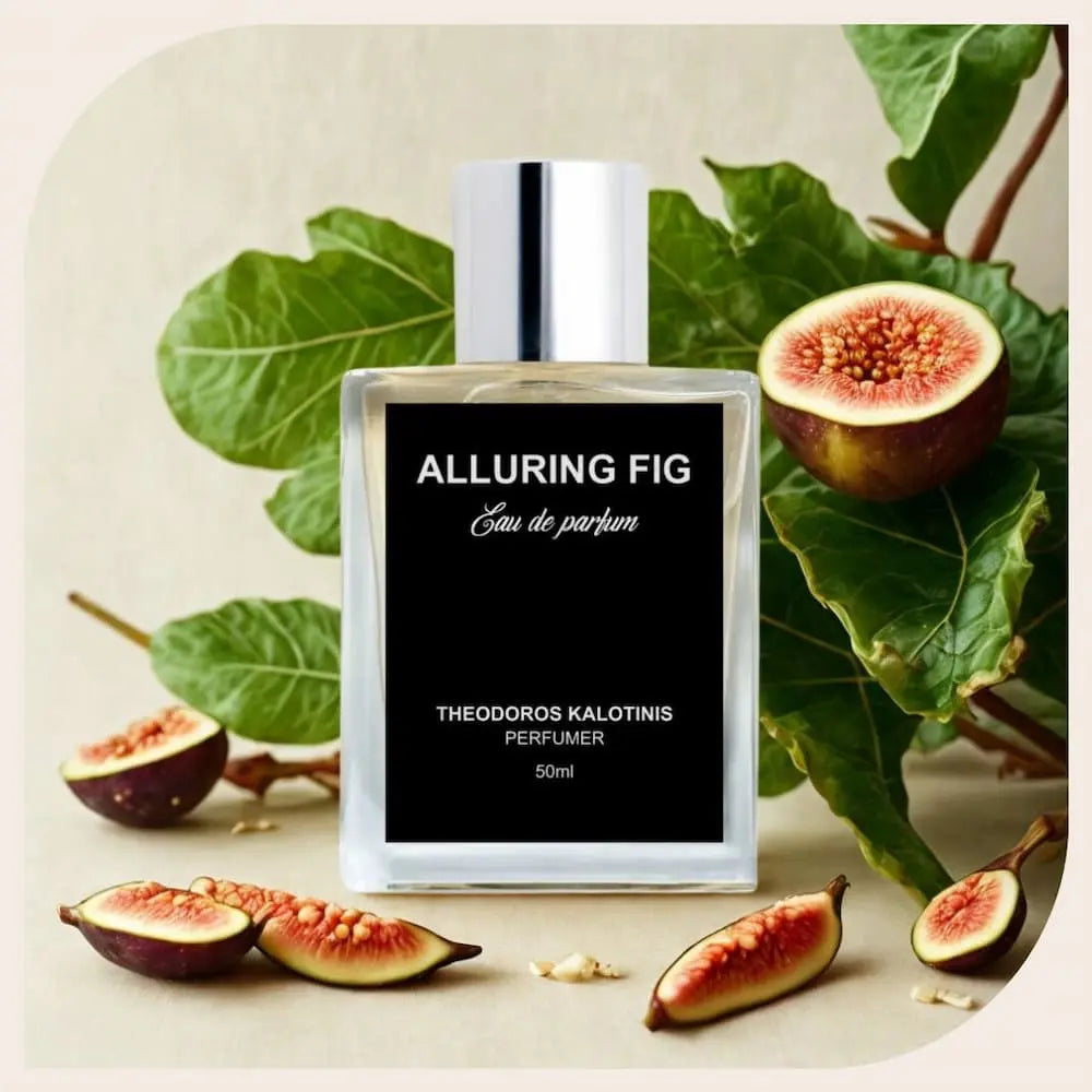 Alluring Fig Perfume Bottle by Theodoros Kalotinis – Green Woody Fragrance in India
