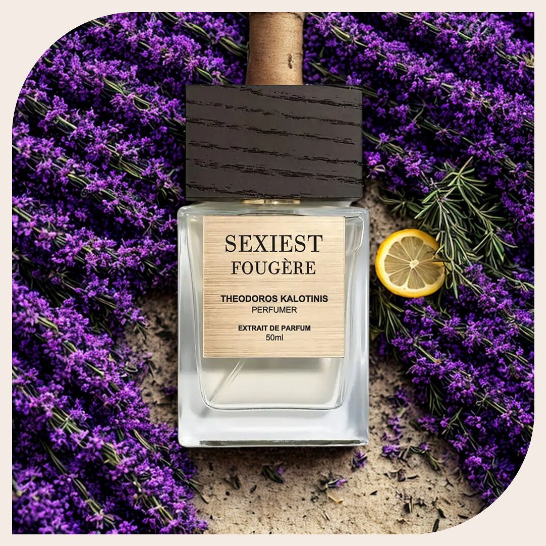 Sexiest Fougère by Theodoros Kalotinis – lavender, vanilla, and cedar fougère perfume, Theodoros Kalotinis Sexiest Fougère Perfume In India, Shop For Perfumes, Sexiest Fougère perfume by Theodoros Kalotinis, Theodoros Kalotinis Sexiest Fougère Unisex Perfume in India – ShopForPerfumes