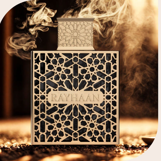 Elixir Perfume by Rayhaan – Oriental Woody Fragrance Bottle